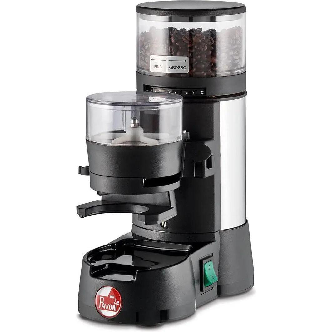 La Mer Pavoni Smeg LPGJDL01EU koffiemolen 95 W Zwart, Zilver, Kaffeemühle, Schwarz, Silber