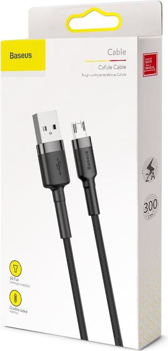 Immagine prodotto Baseus USB A – USB Micro (3 m, USB 2.0)