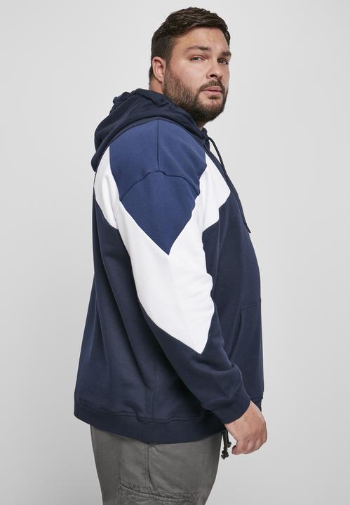 Actual product image Urban Classics Oversize 3-Tone Hoody (M)