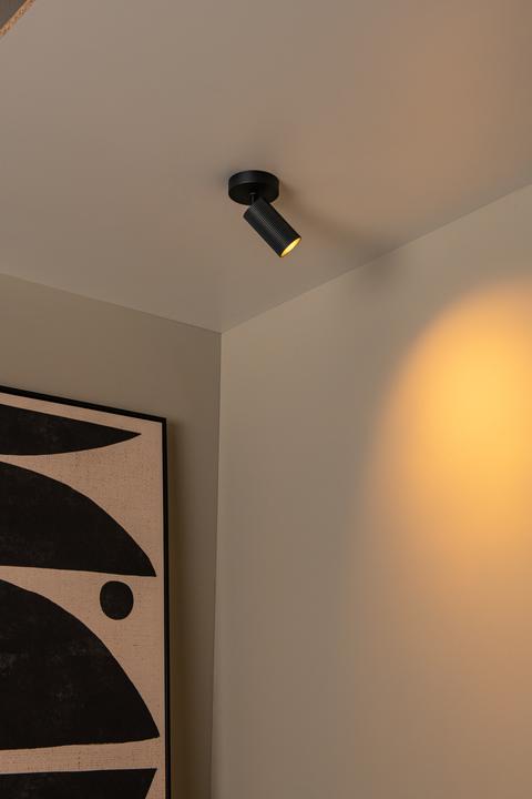 Produktbild Lucide CLUBS - Deckenstrahler - 1xGU10 - Schwarz 09939/01/30 (GU10)