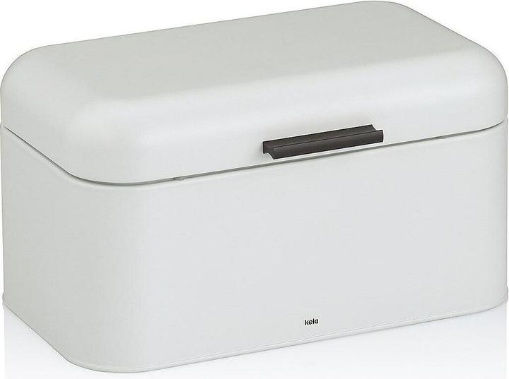 Actual product image Kela Bread box Frisca white matt