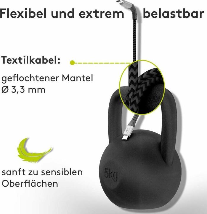 Actual product image Goobay USB A – Lightning (0.50 m, USB 2.0, 12 W)