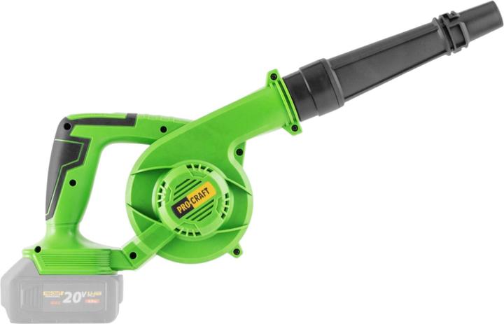 Produktbild Procraft PB22bb Akku Laubbläser 20 V + 2x Akku 4,0 Ah + Ladegerät (Akkubetrieb, Laubbläser)
