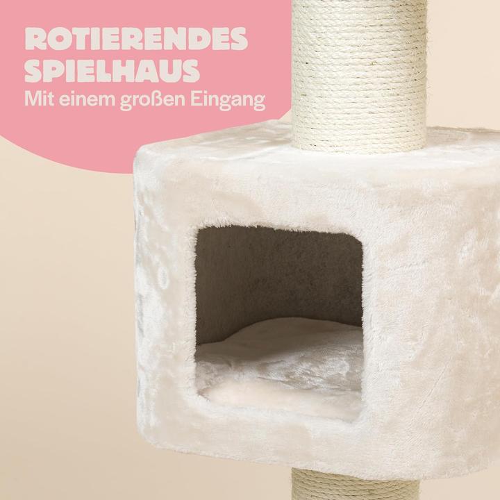 Produktbild RHRQuality Kratzbaum Devon Rex (120 cm, Creme)