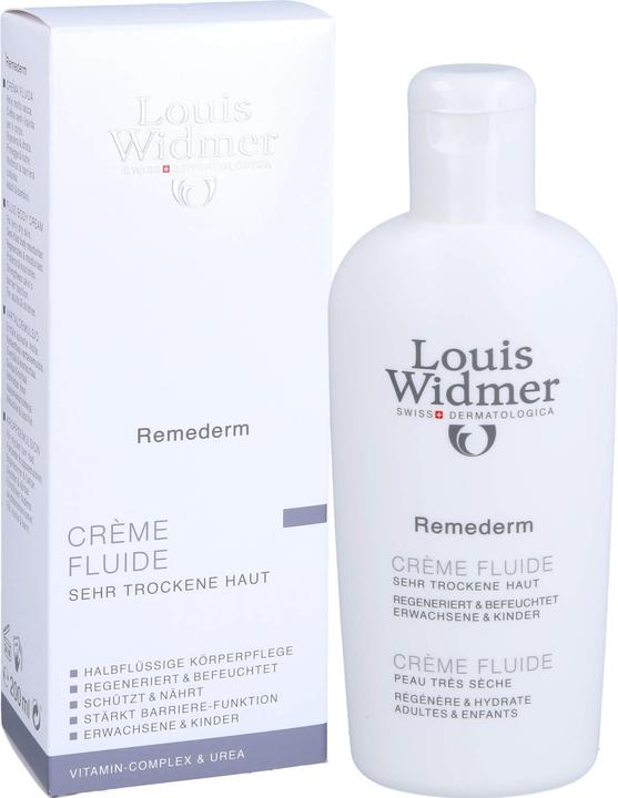 Louis Widmer Remederm Crème Fluide Parfumée (Crème pour le corps, 200 ml)