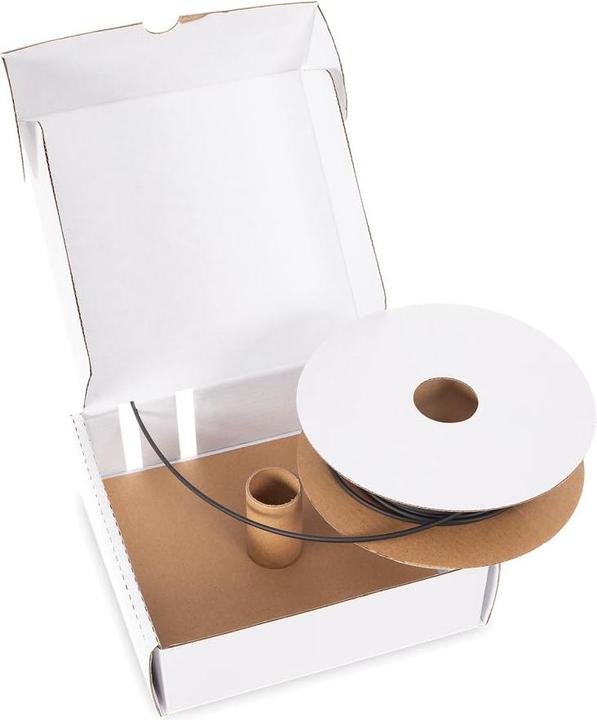 Image du produit Velleman GAINE THERMORÉTRACTABLE 2:1 - 1.5mm - NOIR - 15m (1 x)