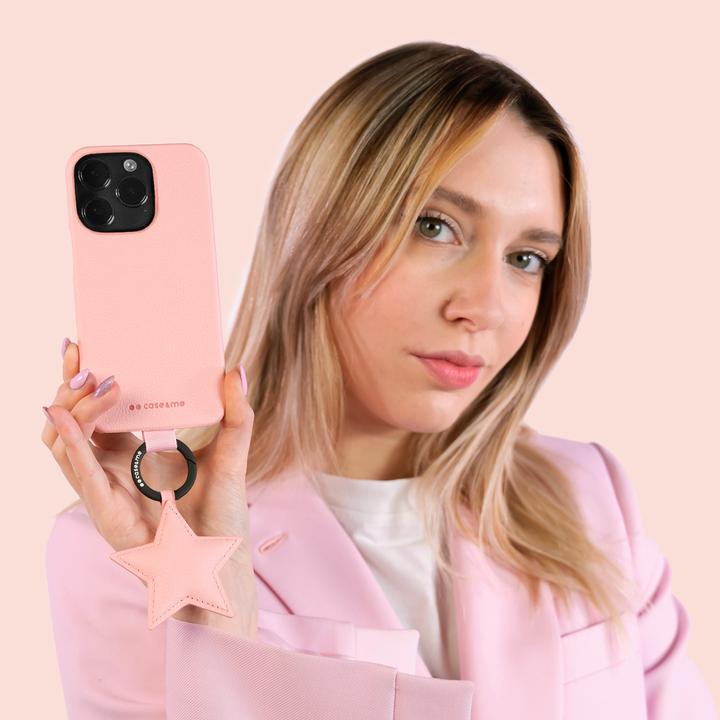 Image du produit Case & Me case&me Amelie Eco Leather case pour iPhone 13 Pro rose (Apple iPhone 13 Pro)