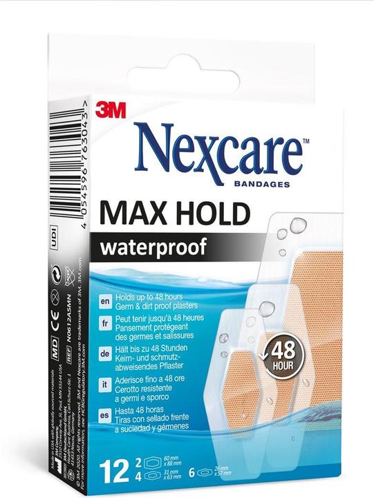 Actual product image Nexcare MaxHold 3 Grössen assortiert (12 x)