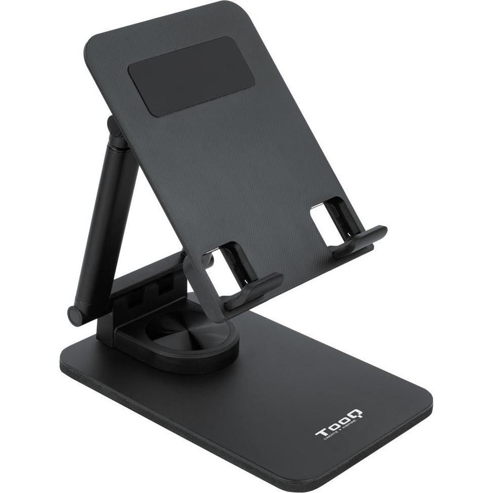 Tooq Technology Soporte Plegable Para Tablet Hasta 12.9" Negro, Supporto per tablet, Nero
