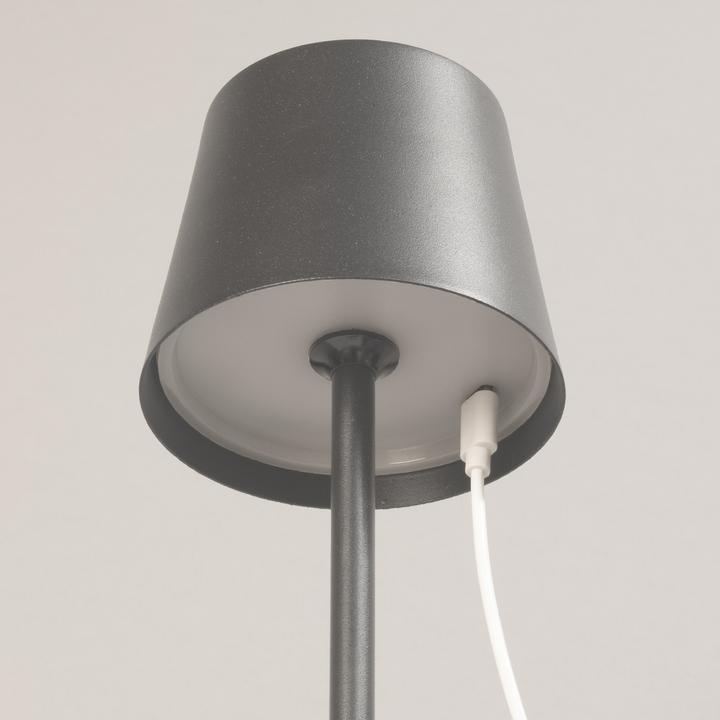 Produktbild FHL easy Roxi - Tischleuchte Sandgrau- H27.5cm (140 lm)