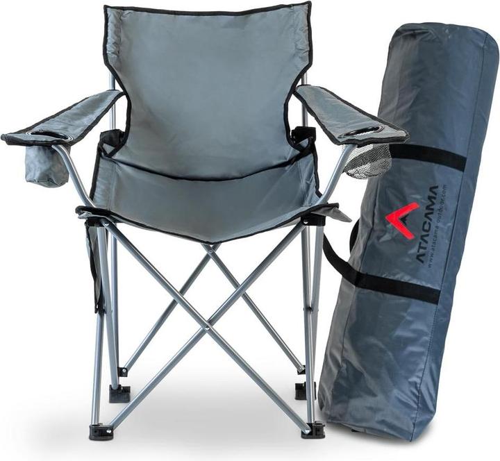 Produktbild Atacama Campingstuhl Dunkelgrau