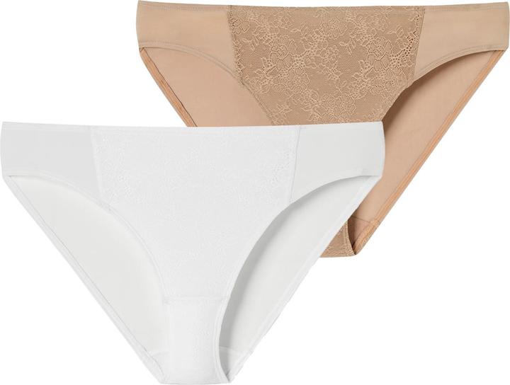 Produktbild Schiesser Rioslip Air blickdichte Spitze (36, 2er Pack)