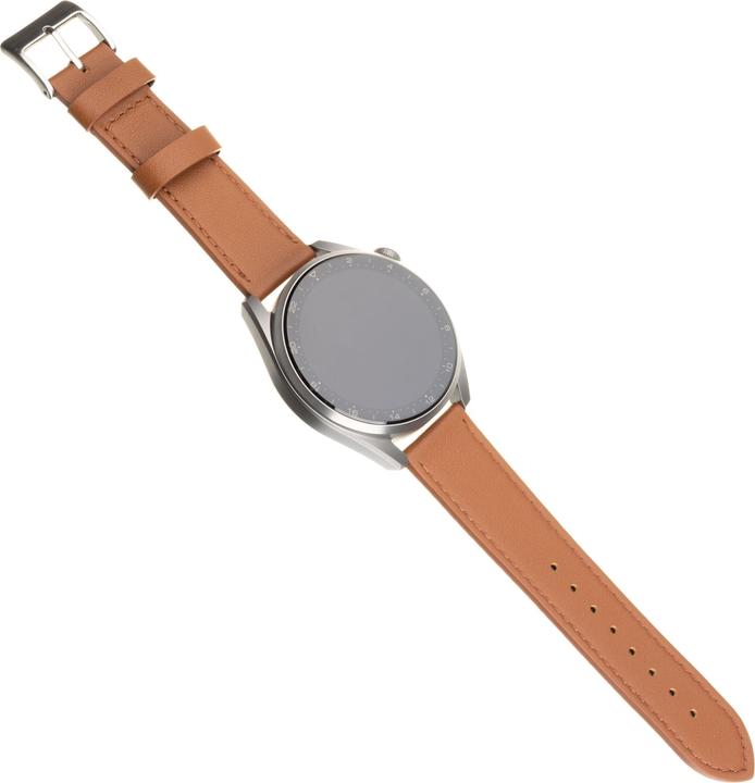 Image du produit Fixed AEgte laederrem til Smartwatch Universal 22 mm Brun