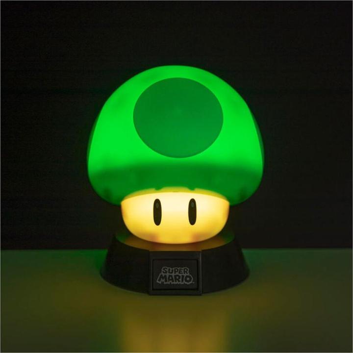 Image du produit Paladone Products Lampe de décoration Super Mario Bros 3D Icon 1Up Mushroom
