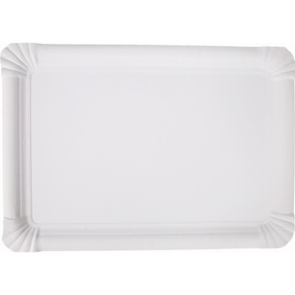 Naturestar, Einweggeschirr, Pappteller Bio rechteckig 230x330mm Frischfaserkarton (1 x)