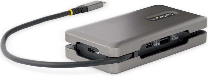 Produktbild StarTech com USB-C Multiport Adapter - HDMI/VGA - 4K 60Hz - 3-Port USB Hub - 100W Power Delivery Pas (USB-C, 3 Ports)