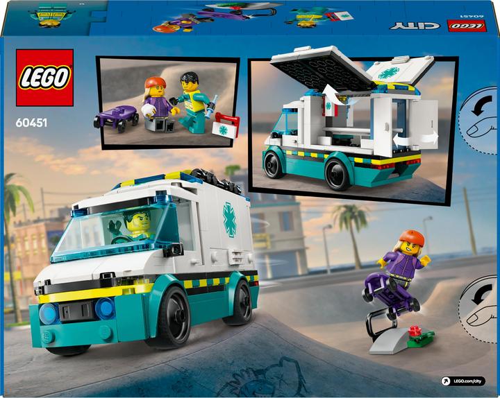 Produktbild LEGO Rettungswagen (LEGO City)