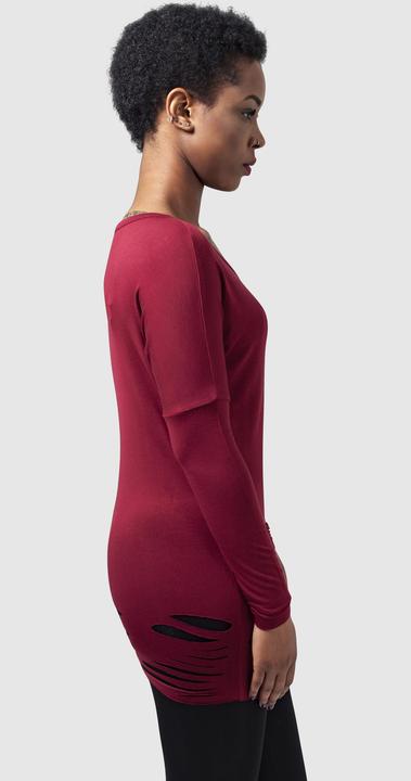 Produktbild Urban Classics Ladies Cutted Viscose L/S Tee (XS)