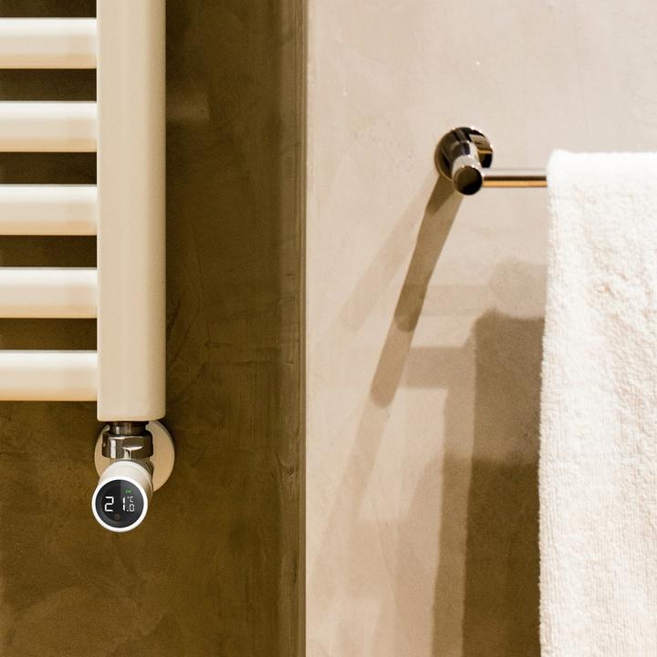 Actual product image KnockautX Smart radiator thermostat