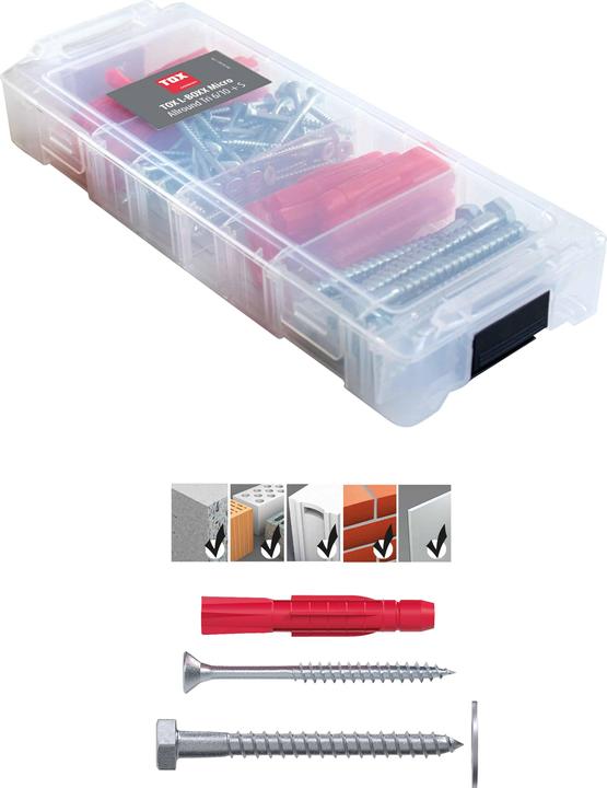 Image du produit Tox L-Boxx Micro assortiment Allround Tri 6/10 +S (130 pcs.) (130 pcs)