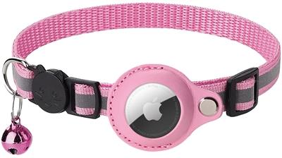Produktbild Croci halsband kat met tag houder roze (23, 24, 25, Katze)