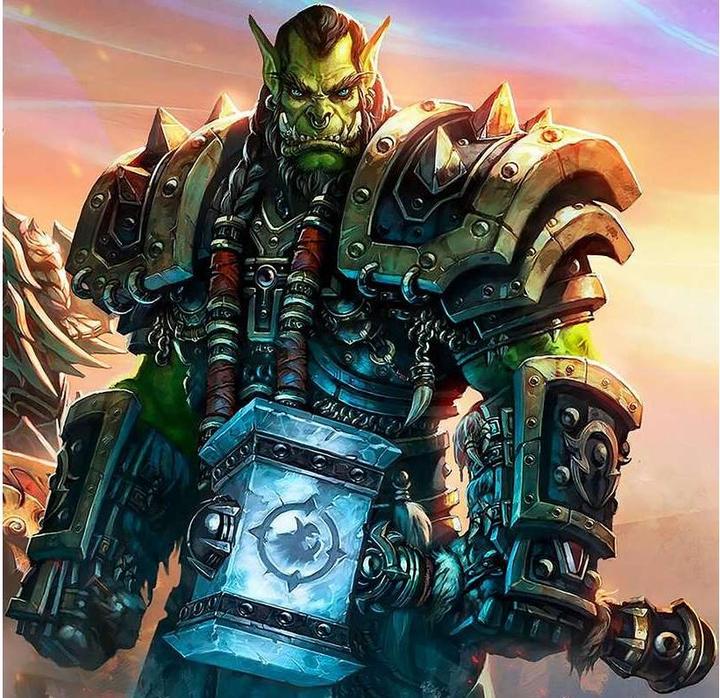 Actual product image Revell Gift Set World of Warcraft The Orc Thrall