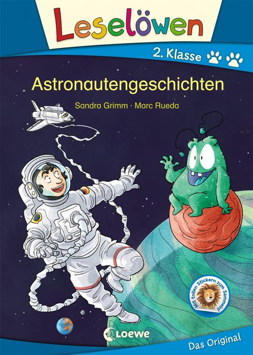 Produktbild Leselöwen 2. Klasse - Astronautengeschichten (Deutsch, Sandra Grimm, 2018)