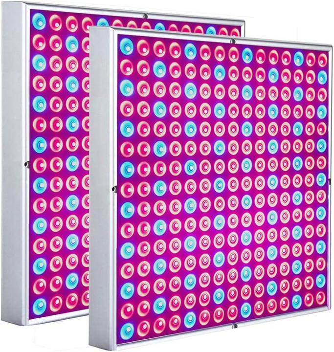 Lospitch LED Grow Lampe, 2x, 15W (LED)