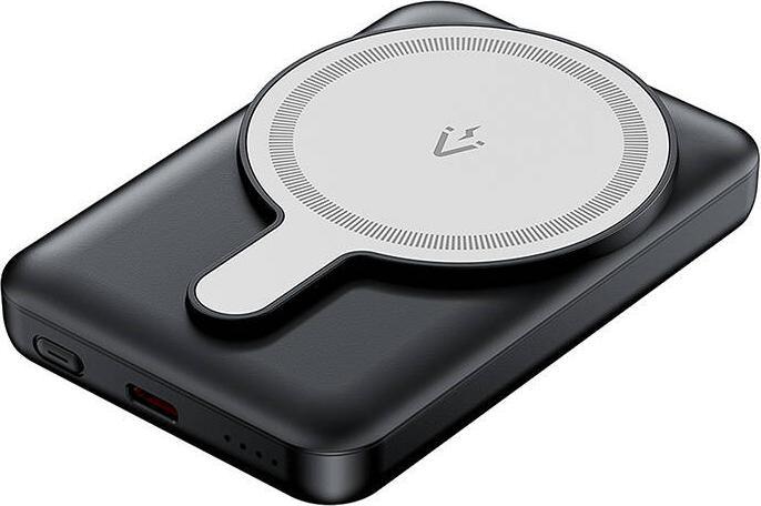 Image du produit Vention 5000mAh Magnetic Wireless Power Bank (USB-C + USB-C + Wireless) 20W Black Light Indicator Display Ty (5000 mAh, 20 W, 18.50 Wh)