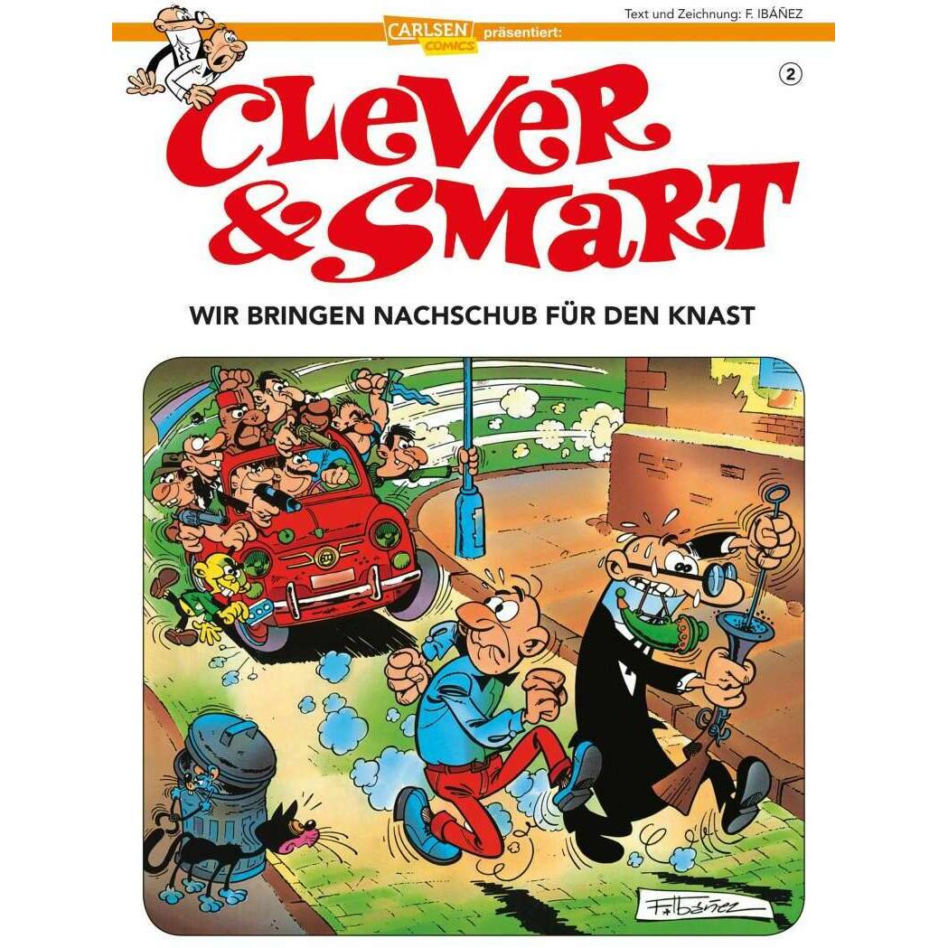 Clever und Smart 2: Clever & Smart, Band 2, Belletristik von Francisco Ibáñez