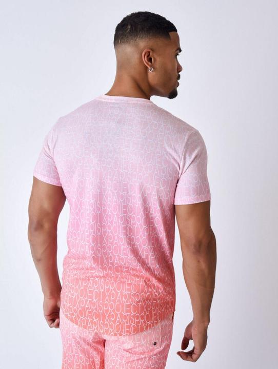 Image du produit Project X Paris t-shirt à effet degradé bicolore (XS)