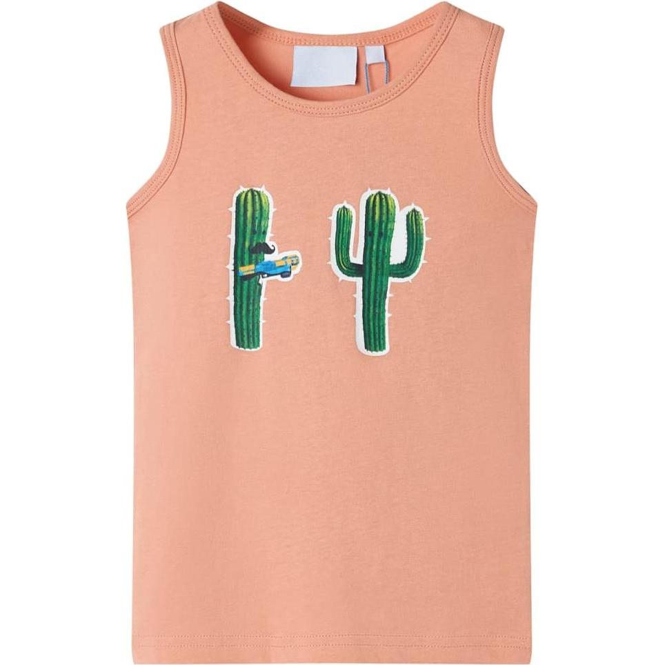 VidaXL, Jungen, Shirt, Jakayla, Orange, (128)