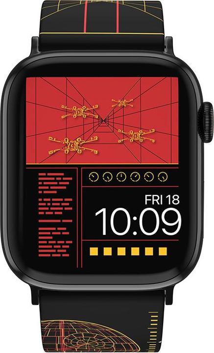 Immagine prodotto Moby Fox Bracciale Star Wars per smartwatch Death Star Trench Run (Silicone, Apple Watch)