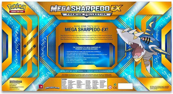Produktbild Pokémon Mega Sharpedo EX Premium Collection Box - EN (Englisch, Box Set & Collection)