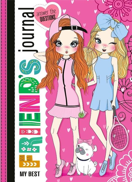 Immagine prodotto Fresh Quaderno "Amici" 135x197/48K TW rosa glitterato