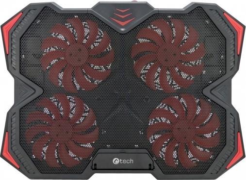 Actual product image C-Tech Zefyros notebook cooling pad (17.3") 900 RPM Black