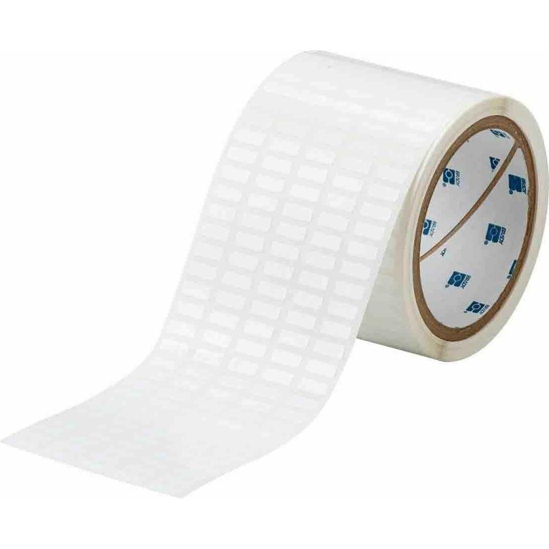 Brady, Etiketten, THT-36-423-10, Polyester, Weiss, 12,7 x 5,08mm, permanent, 5-bahnig(10000 E.)