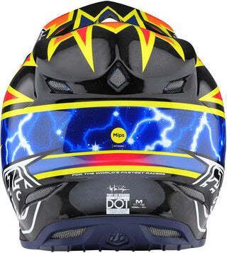 Produktbild Troy Lee Designs SE5 ECE Carbon MIPS Helm, Lightning, black, XL | 60-61cm (61 cm)
