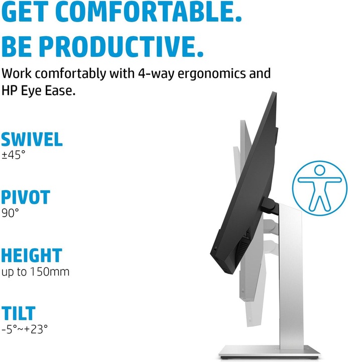 Actual product image HP E24m G4 (1920 x 1080 pixels, 23.80")