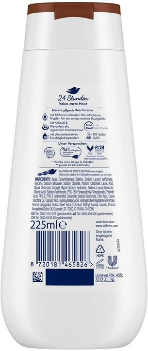 Immagine prodotto Dove Doccia di cura (225 ml)