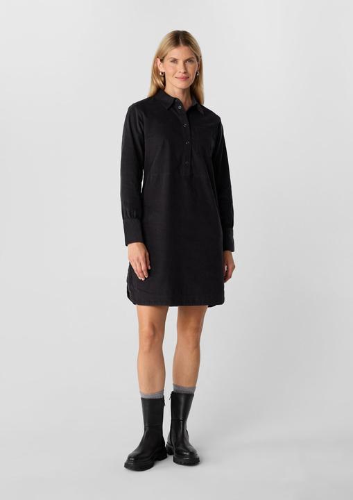 Image du produit Comma Kleid Hemdblusenkleid aus Feincord (36)