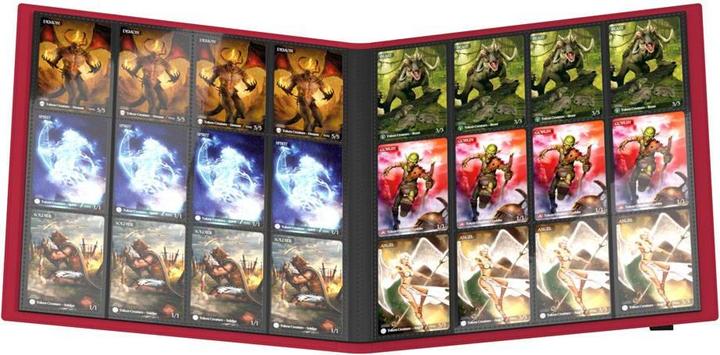 Produktbild Ultimate Guard UGD010348 - Flexxfolio 480 – 24-Pocket (Quadrow) Kartenmappe, rot