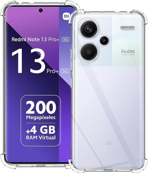 Screenguard Paraurti Airbag morbido in cristallo (Xiaomi Redmi Note 13 Pro+)