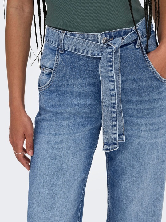 Actual product image Only ONLZADDIE Hohe Taille Weiter Beinschnitt Jeans Jeans mit weitem Bein (32)