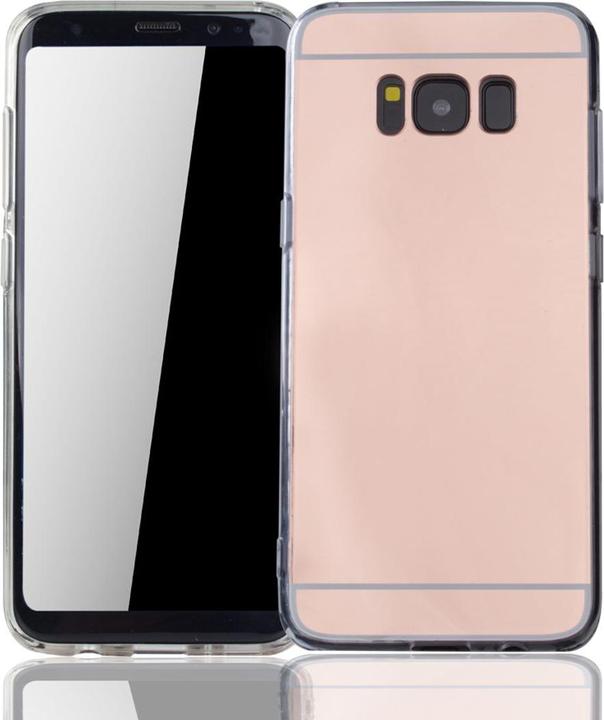 Produktbild König Design Handyhülle für Samsung Galaxy S8 Schutzcase Backcover Bumper Etuis Rahmen Pink (Samsung Galaxy S8+)
