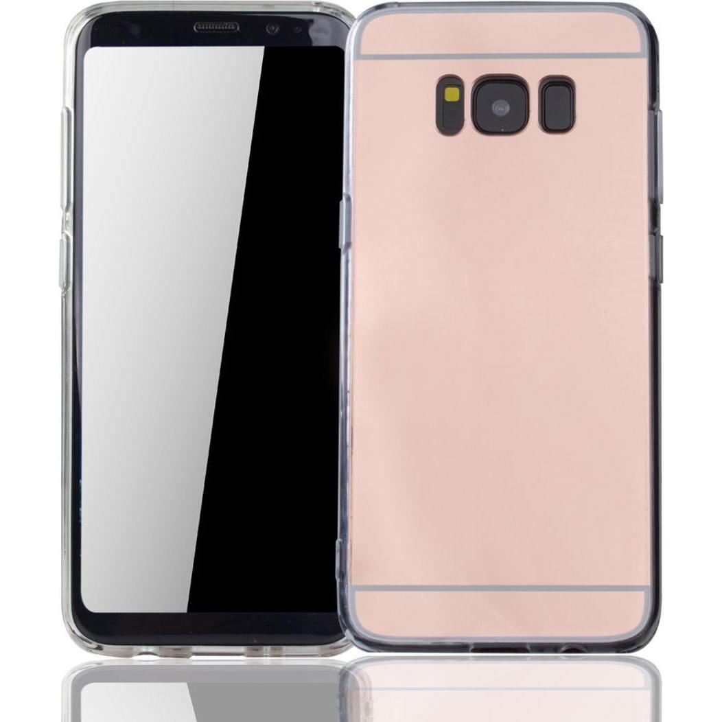 König Design Handyhülle für Samsung Galaxy S8 Schutzcase Backcover Bumper Etuis Rahmen Pink (Samsung Galaxy S8+), Smartp...