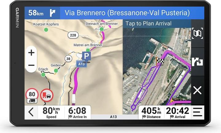 Actual product image Garmin dezl LGV820 8" Truck GPS, Europe (8")