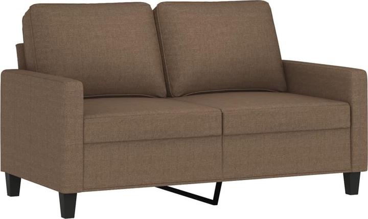Image du produit VidaXL Ensemble de canapé Coussin Fauteuil Canapé Canapé design 3 pièces Marron Tissu (2 places)