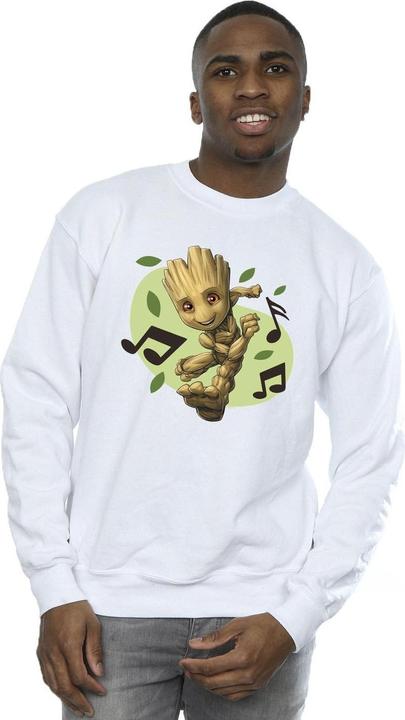 Immagine prodotto Guardians Of The Galaxy Groot Musical Notes Felpa Uomo (L)