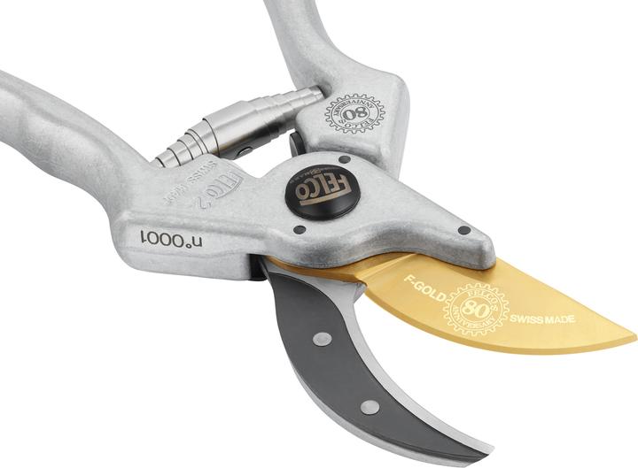 Produktbild Felco 2 80th Special Edition Bypass Gartenschere für grosse Hände, für Rechtshänder